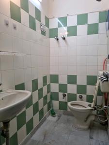 Common Bathroom One Image of 750 Sq.ft 2 BHK Apartment / Flat for rent in DDA Flat Janakpuri, Janakpuri New Delhi for Rs. 24000