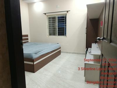 Bedroom Image of 1400 Sq.ft 3 BHK Independent House for rent in K R Puram Bengaluru for Rs. 32000