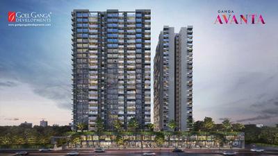 Image of 1935 Sq.ft 3.5 BHK Apartment / Flat for sale in Goel Ganga Avanta A2, Mundhwa, Pune for Rs. 23600000