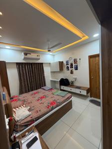 Bedroom Image of 1100 Sq.ft 3 BHK Apartment / Flat for sale in Mahalaxmee Raadhe Shyaam Harmony, Gotri Vadodara for Rs. 6500000
