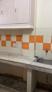 Kitchen Image of 450 Sq.ft 1 BHK Independent House for rent in Kalkaji New Delhi for Rs. 18500