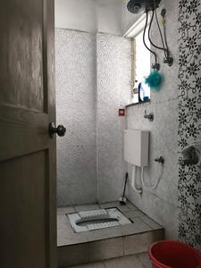 Common Bathroom Image of 502 Sq.ft 2 BHK Apartment / Flat for rent in Savali Heights, Vitthal Nagar Pune for Rs. 17500