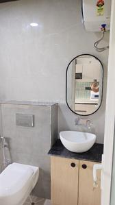 Bathroom Image of 4200 Sq.ft 1 BHK Independent House for rent in Sector 46 Gurgaon for Rs. 35000