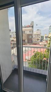 Balcony Image of 560 Sq.ft 1 BHK Apartment / Flat for rent in Cox Town Bengaluru for Rs. 37500