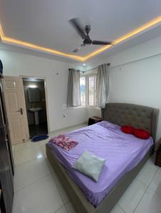 Bedroom Image of 1600 Sq.ft 3 BHK Apartment / Flat for rent in Mahaveer Promenade, K R Puram Bengaluru for Rs. 50000