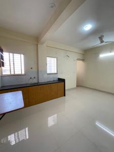 Kitchen Image of 1000 Sq.ft 1 BHK Apartment / Flat for rent in Mahalakshmi Nagar Indore for Rs. 13000