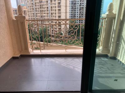 Balcony Image of 1100 Sq.ft 2 BHK Apartment / Flat for rent in Tharwani Majestic Towers, Kalyan West Kalyan for Rs. 30000