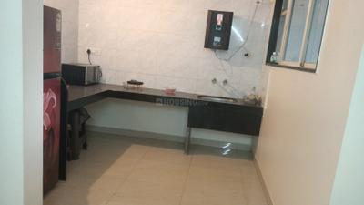 Kitchen Image of 800 Sq.ft 2 BHK Apartment / Flat for rent in Sai Ellouera, Wakad Pune for Rs. 28100