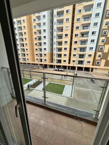 Balcony Image of 935 Sq.ft 2.5 BHK Apartment / Flat for rent in Nambiar Millennia, Anekal Bengaluru for Rs. 35000