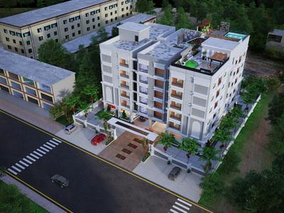 Image of 905 Sq.ft 2 BHK Apartment / Flat for sale in Tankapani Road, Bhubaneswar for Rs. 6800000