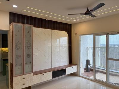 Bedroom Image of 1385 Sq.ft 3 BHK Apartment / Flat for rent in Meridian Park at The Prestige City, Dommasandra Bengaluru for Rs. 54000