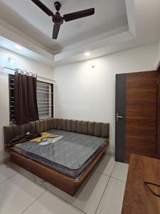 Bedroom Image of 350 Sq.ft 1 RK Studio for rent in Scheme No 114 Indore for Rs. 11999