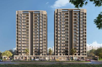 Image of 1530 Sq.ft 2 BHK Apartment / Flat for sale in Shree Sharanam Setu, Sargasan, Gandhinagar for Rs. 6800000