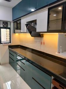 Kitchen Image of 1250 Sq.ft 3 BHK Apartment / Flat for rent in Runwal Gardens Phase I, Dombivli East Thane for Rs. 26000
