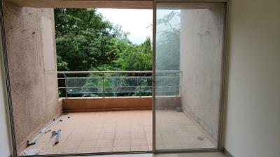 Balcony Image of 1126 Sq.ft 3 BHK Apartment / Flat for sale in Rama Air Castles, Marunji Pune for Rs. 8000000