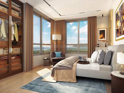 Bedroom Image of 1334 Sq.ft 3 BHK Apartment / Flat for sale in Worli Mumbai for Rs. 85000000