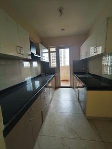 Kitchen Image of 1611 Sq.ft 3 BHK Apartment / Flat for rent in Rishita Manhattan, Gomti Nagar Extension Lucknow for Rs. 40000