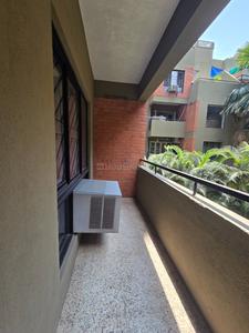 Balcony Image of 1250 Sq.ft 2 BHK Apartment / Flat for rent in Clover Trump, Sangamvadi Pune for Rs. 50000