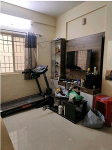 Hall Image of 715 Sq.ft 1 BHK Apartment / Flat for rent in Hebbal Bengaluru for Rs. 21000
