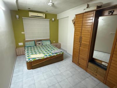 Bedroom Image of 1150 Sq.ft 3 BHK Apartment / Flat for rent in Jodhpur Ahmedabad for Rs. 45000