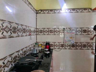 Kitchen Image of 698 Sq.ft 1 BHK Apartment / Flat for sale in Shini Homes, Nerul Navi Mumbai for Rs. 14000000