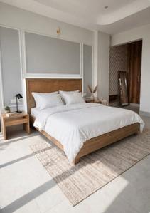 Bedroom Image of 710 Sq.ft 1 BHK Builder Floor for rent in Silverglades The Ivy, Sector 43 Gurgaon for Rs. 41000