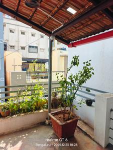 Balcony Image of 850 Sq.ft 1 BHK Apartment / Flat for rent in Kalyan Nagar Bengaluru for Rs. 25000