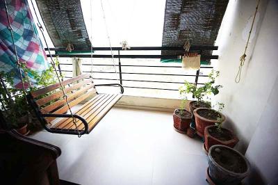 Balcony Image of 1530 Sq.ft 3 BHK Apartment / Flat for sale in Naranpura Ahmedabad for Rs. 10800000