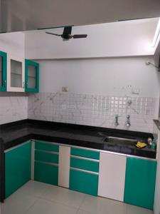 Kitchen Image of 881 Sq.ft 2 BHK Apartment / Flat for rent in Charwad Siddhi Vrundawan, Narhe Pune for Rs. 16000