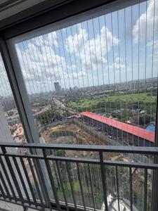 Balcony Image of 650 Sq.ft 2 BHK Apartment / Flat for rent in Dynamix Dynamix Avanya, Dahisar East Mumbai for Rs. 40000