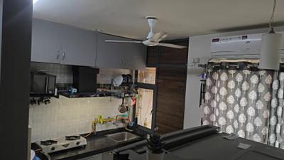 Kitchen Image of 5922 Sq.ft 3 BHK Apartment / Flat for sale in Sushrut Saujanya Apartments, Amraiwadi Ahmedabad for Rs. 5550000