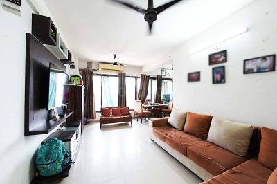 Hall Image of 1133 Sq.ft 2 BHK Apartment / Flat for sale in Gota Ahmedabad for Rs. 6500000