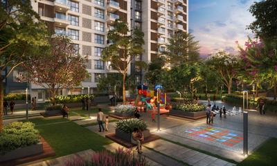 Image of 940 Sq.ft 2 BHK Apartment / Flat for sale in Thane West, Thane for Rs. 12800000