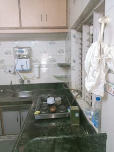 Kitchen Image of 1000 Sq.ft 1 BHK Builder Floor for rent in Sector 30 Gandhinagar for Rs. 15000