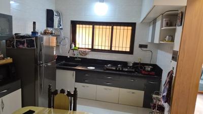 Kitchen Image of 1250 Sq.ft 3 BHK Independent House for rent in Subhashnagar Bhavnagar for Rs. 18000