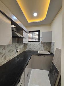 Kitchen Image of 1600 Sq.ft 2 BHK Builder Floor for rent in Mahalakshmi Nagar Indore for Rs. 23000