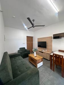 Hall Image of 555 Sq.ft 1 BHK Apartment / Flat for rent in Vyttila Kochi for Rs. 35000