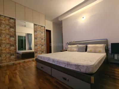 Bedroom Image of 1955 Sq.ft 3 BHK Apartment / Flat for rent in L And T Raintree Boulevard, Sahakara Nagar Bengaluru for Rs. 118000