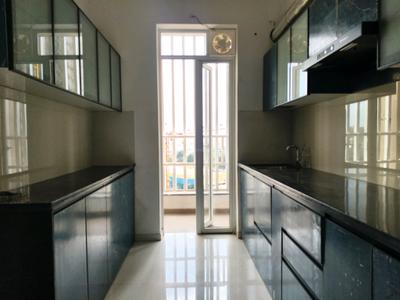 Kitchen Image of 1176 Sq.ft 3 BHK Apartment / Flat for rent in Runwal The Central Park, Chinchwad Pune for Rs. 70000