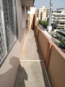 Balcony Image of 1105 Sq.ft 2 BHK Builder Floor for rent in Sigra Varanasi for Rs. 22500