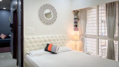 Bedroom Image of 432 Sq.ft 1 BHK Apartment / Flat for sale in Lodha Amara, Thane West Thane for Rs. 9900000