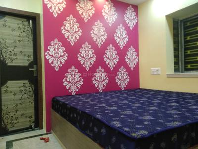 Bedroom Image of 900 Sq.ft 2 BHK Builder Floor for rent in Kalikapur, EM Bypass Kolkata for Rs. 28000