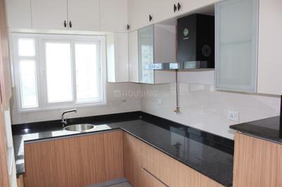 Kitchen Image of 2000 Sq.ft 3.5 BHK Apartment / Flat for rent in L And T Raintree Boulevard, Sahakara Nagar Bengaluru for Rs. 90000
