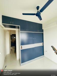 Bedroom Image of 1200 Sq.ft 2 BHK Apartment / Flat for rent in Karma Ananya Allium, Tragad Ahmedabad for Rs. 25000