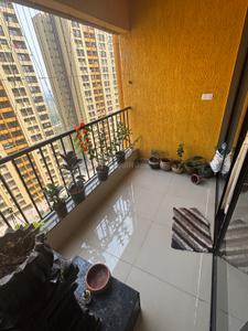 Balcony Image of 1030 Sq.ft 2.5 BHK Apartment / Flat for sale in Riverview Falcon Towers At Riverview City, Loni Kalbhor Pune for Rs. 10600000