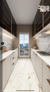 Kitchen Image of 586 Sq.ft 2 BHK Apartment / Flat for sale in Sayba Samriddhi, Chembur Mumbai for Rs. 15500000