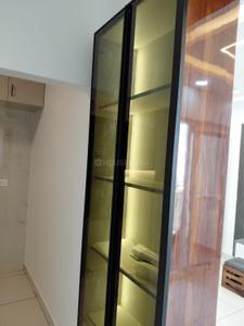 Bathroom Image of 750 Sq.ft 2 BHK Apartment / Flat for rent in Ramky One Karnival, Electronic City Bengaluru for Rs. 35000