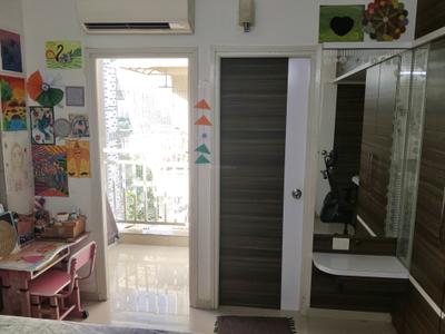 Bedroom Image of 1215 Sq.ft 2 BHK Apartment / Flat for sale in Shafalya Shlok Parisar, Gota Ahmedabad for Rs. 7300000