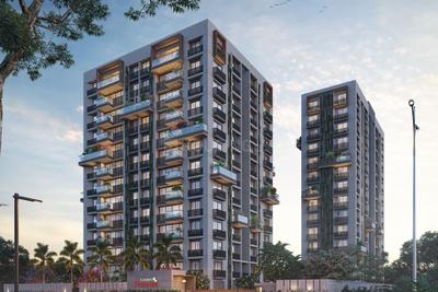 Image of 2850 Sq.ft 4 BHK Apartment / Flat for sale in Primula Suryam Primrose, Pal Gam, Surat for Rs. 13051000
