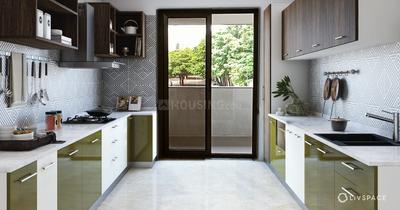 Kitchen Image of 1125 Sq.ft 2 BHK Apartment / Flat for sale in Shtapatya Infinity Park, Choryasi Surat for Rs. 3800000